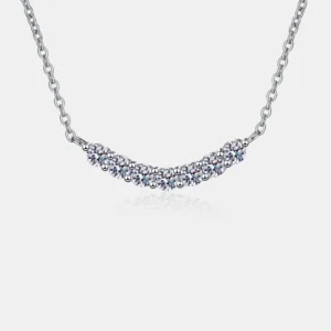 1.4 Carat Moissanite 925 Sterling Silver Necklace