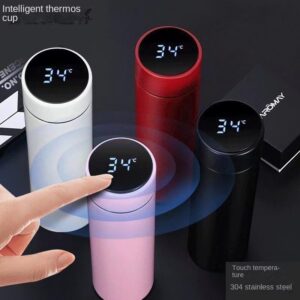 Alternative view of Smart LED Temperature Display Flask