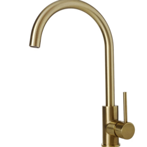 Stainless steel golden kitchen faucet, brushed gold face basin, washbasin, basin, mixed kitchen hot and cold Faucet