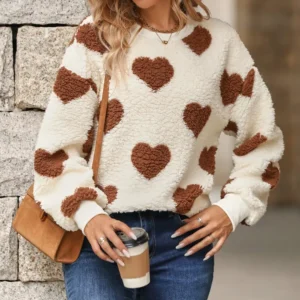 Alternative view of Heart Dropped Shoulder Sweatshirt